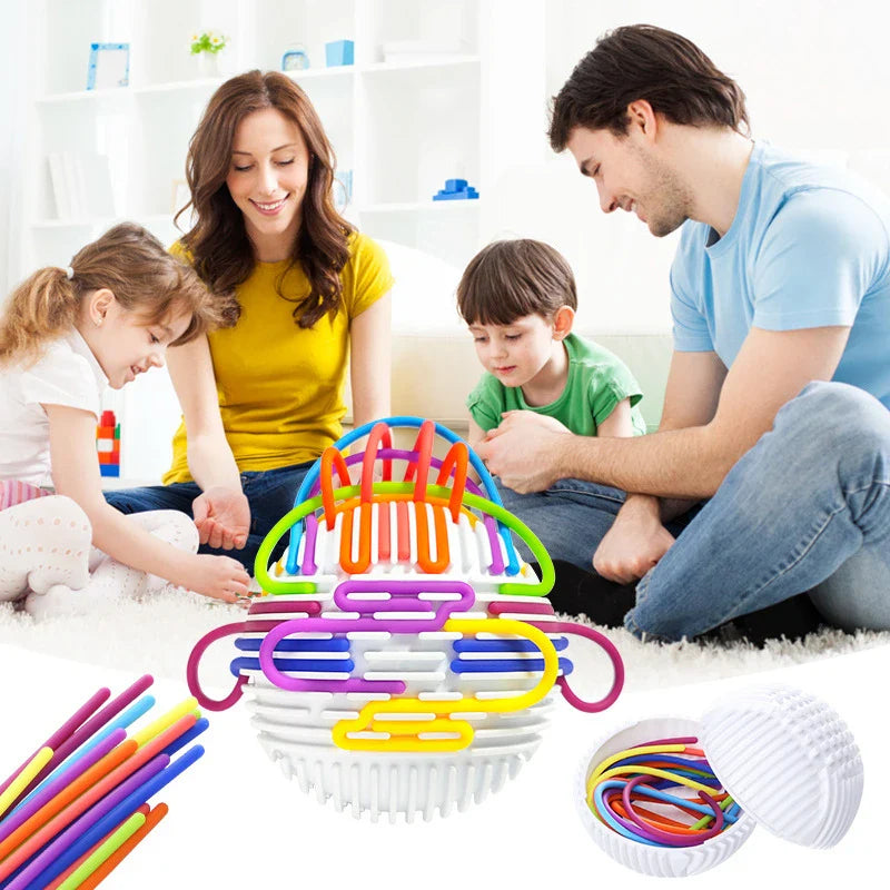 Sensory Activity Ball – Montessori Color Cognition & Motor Skills Toy