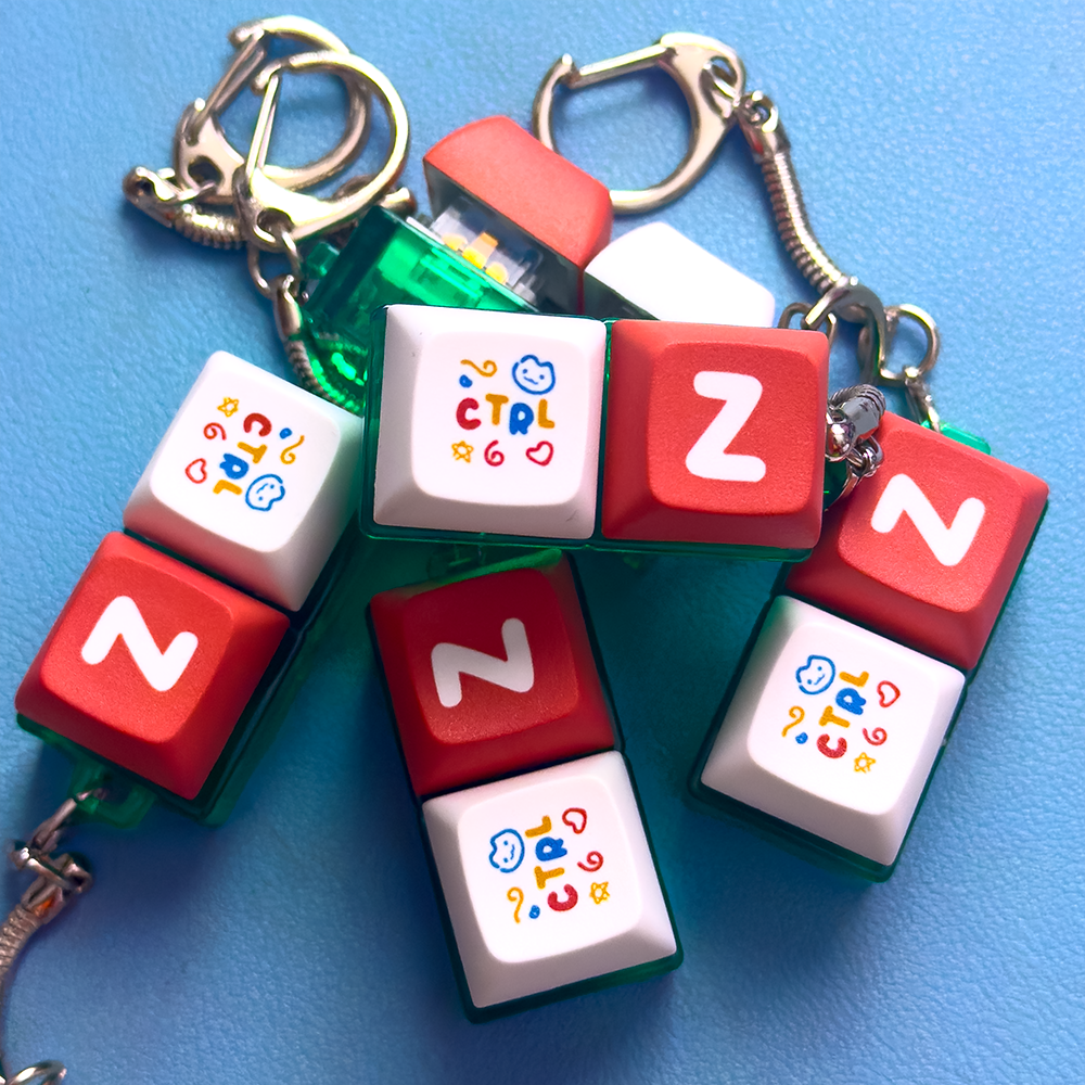 CTRL + Z Keycap Fidgets